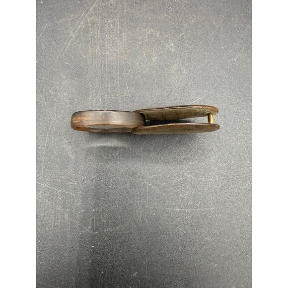 Vintage  Atco USA bakelite folding pocket magnifier magnifying glass - Picture 5 of 10